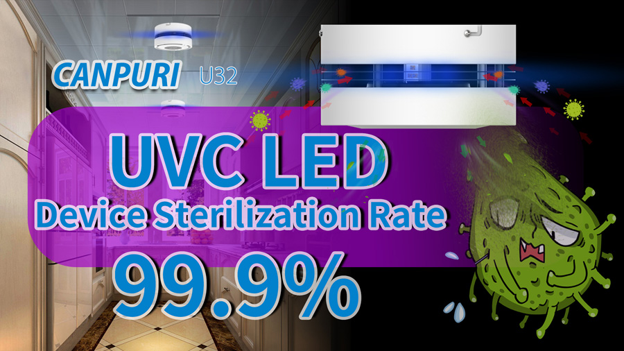 Dispositif de désinfection U32 Canpuri UVC