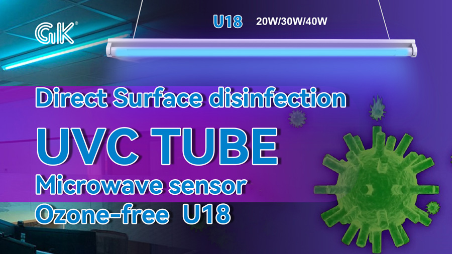 Tube de désinfection U18 Direct UVC