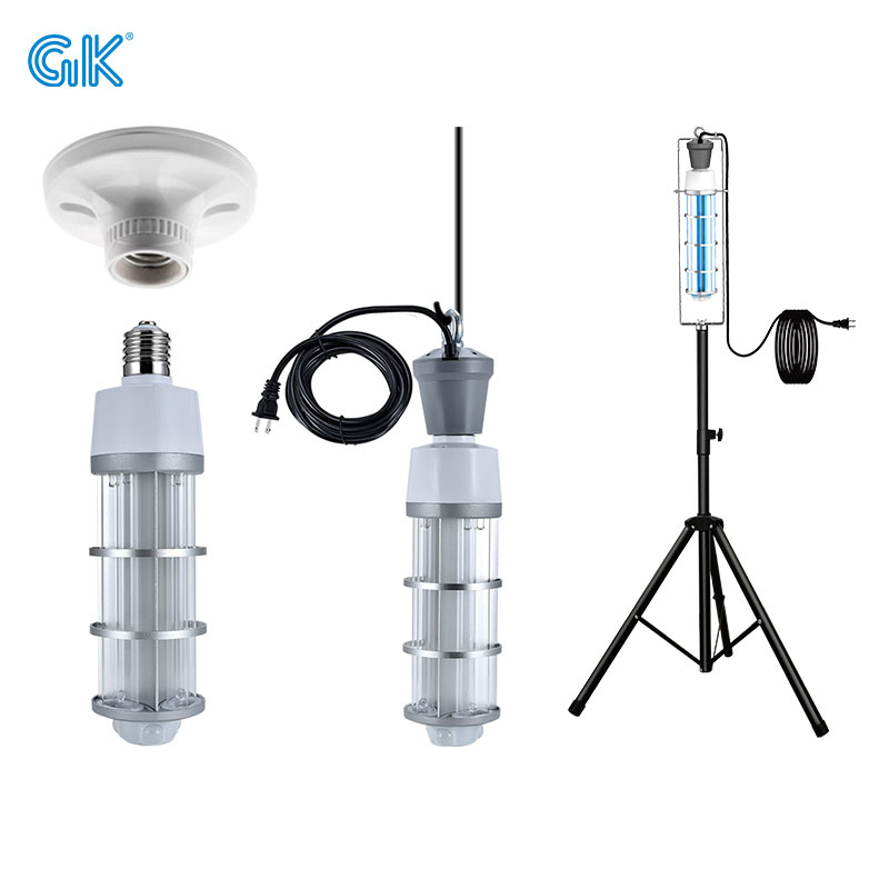 60W UVC E27 Lampe UV Ampoule