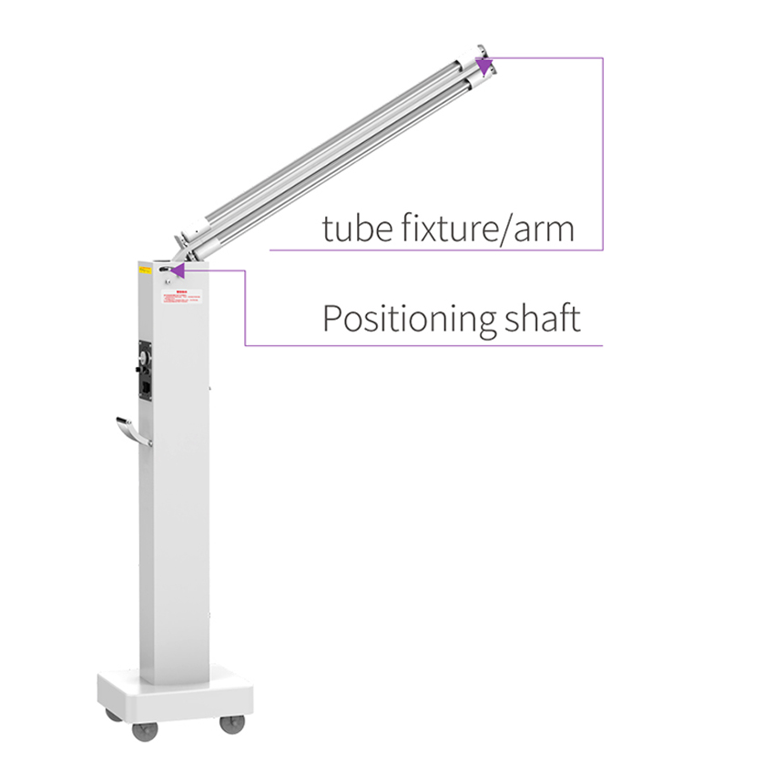 Système de désinfection UV de chariot de stérilisateur de lampe de stérilisation d'air